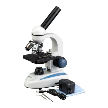 United Scope Llc. AmScope M158C-E 40X-1000X Biology Science Student Microscope with USB Digital Camera M158C-E